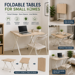 Foldable Tables for Small Homes