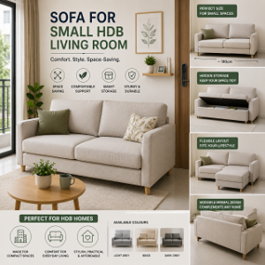 Sofa for Small HDB Living Room
