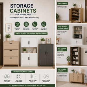 Storage Cabinets For HDB Homes