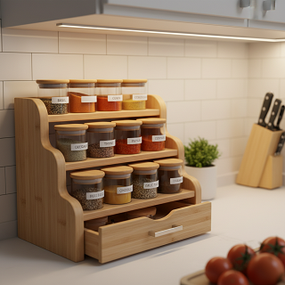 Spice Rack For Small Kitchen