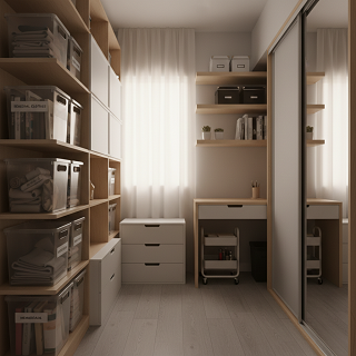 personal storage in small HDB flat