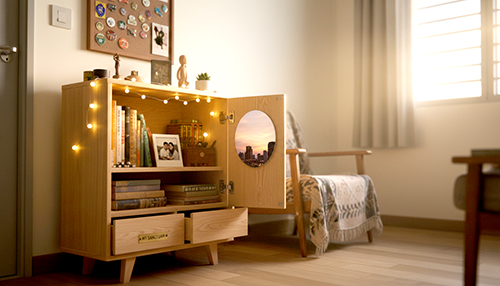 personal storage in small HDB flat